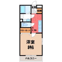 小山駅 徒歩28分 1階の物件間取画像